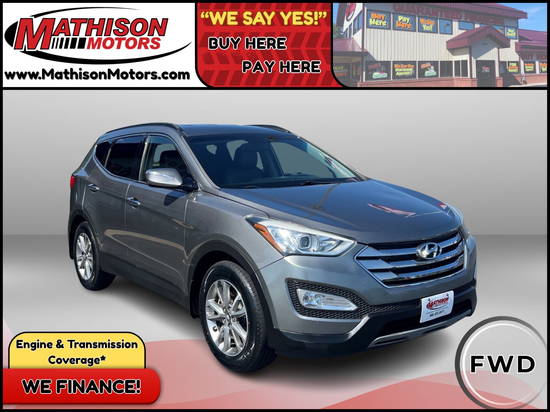 hyundai santa fe 2014 5XYZU3LA8EG153454 image hyundai santa fe 2014 5XYZU3LA8EG153454 image